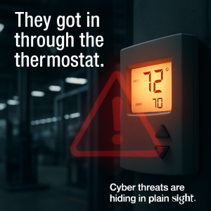 They Got In Through the Thermostat: Real Talk on Cyber Threats in Manufacturing IT